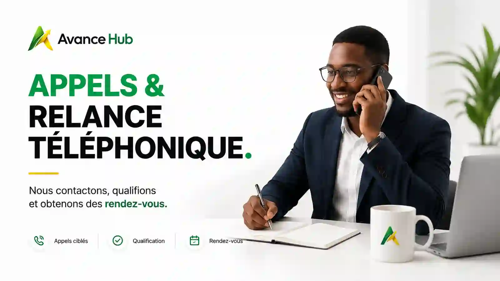 Formation à la vente et à la prospection téléphonique Avance Hub