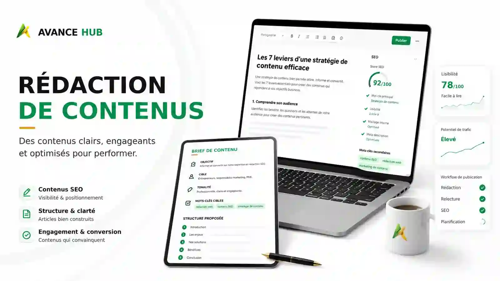 Plateformes de formation et contenus pédagogiques Avance Hub