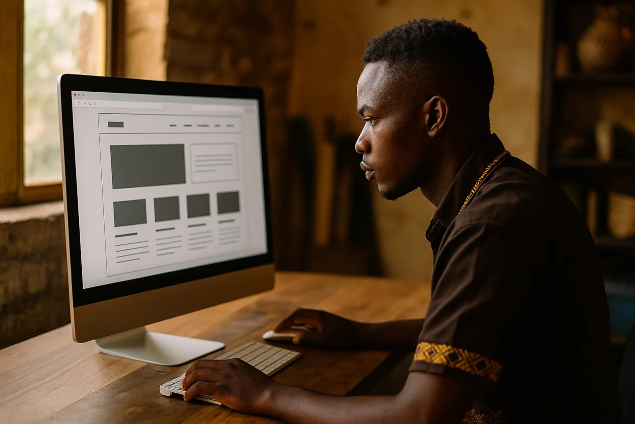 Prix d'un site web au Congo
