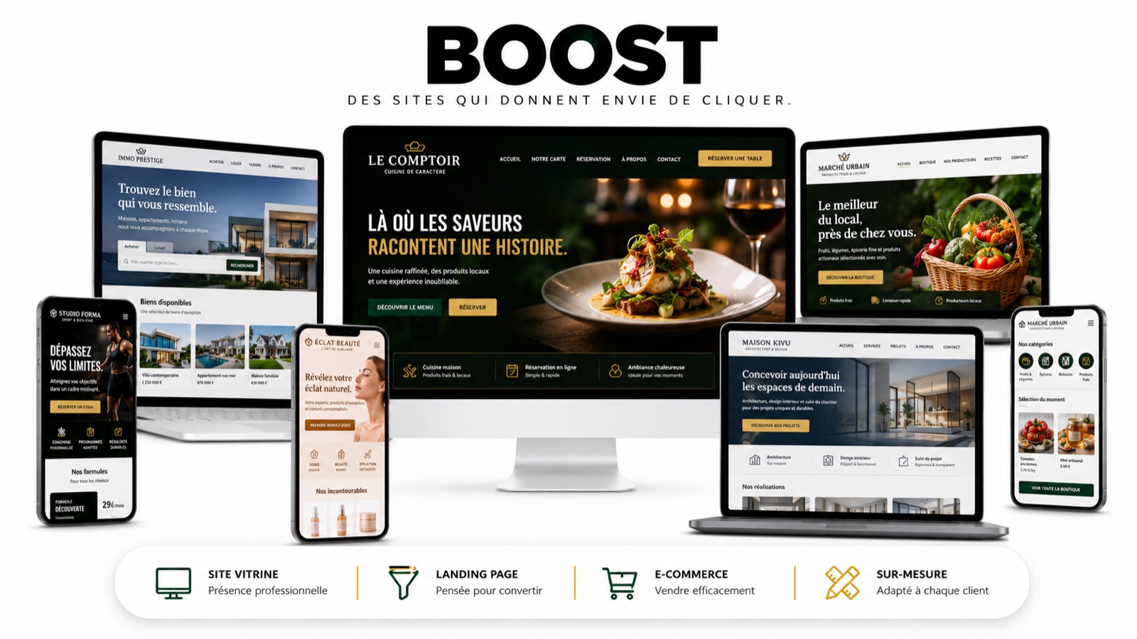 Création de sites Avance Hub