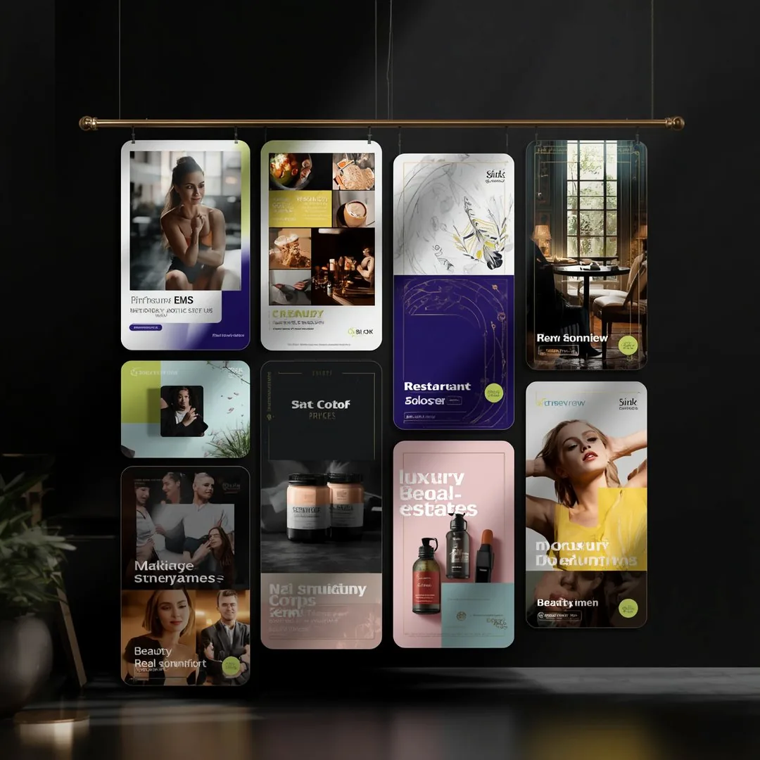 Portfolio créatif Avance Hub