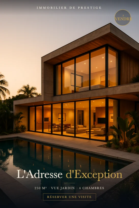 Affiche immobilier